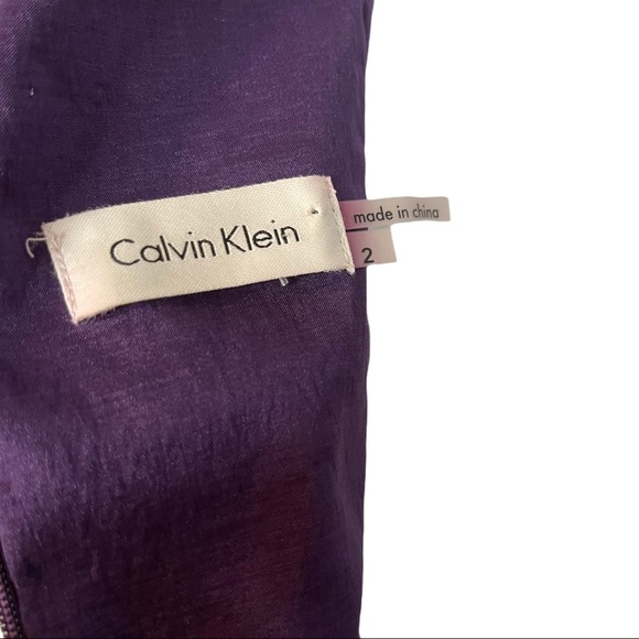 NWT Calvin Klein V Neck Cocktail Sheath Dress - Picture 8 of 14
